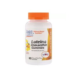 Антиоксидант Doctor's Best Зеаксантин и Лютеин, Lutein & Zeaxanthin, вкус манго, 60 же (DRB-00512)