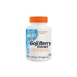 Травы Doctor's Best Ягоды Годжи, Goji Berry Extract, 600 мг, 120 капсул (DRB-00153)