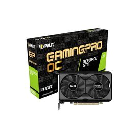Видеокарта Palit GeForce GTX1650 4096Mb GAMINGPRO OC DDR6 (NE61650S1BG1-1175A)