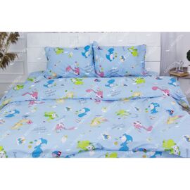 Постільна білизна MirSon Бязь 17-0522 Sharks are fun King Size (2200003658347)