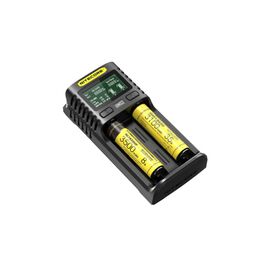Зарядное устройство для аккумуляторов Nitecore Digicharger UM2 (2 channels, LCD дисп.,Li-ion, Ni-MH/Ni-Cd, (11454)