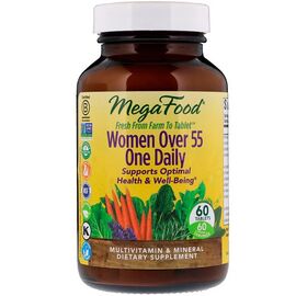 Мультивитамин MegaFood Мультивитамины для женщин 55+, Women Over 55 One Daily, 60 (MGF-10352)