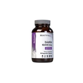 Витамин Bluebonnet Nutrition Биотин, 10 000 мкг, Beautiful Ally, 90 вегетарианских капсу (BLB1504)