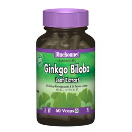 Травы Bluebonnet Nutrition Экстракт Листьев Гинкго Билобы, Ginkgo Biloba Leaf Extract, (BLB1362)