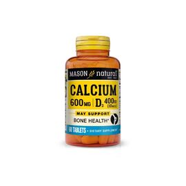 Минералы Mason Natural Кальций 600 мг + витамин D3, Calcium 600 mg Plus Vitamin D3, (311845088956)