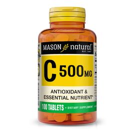 Витамин Mason Natural Витамин С 500мг, Vitamin C, 100 таблеток (MAV-05171)