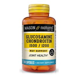 Витаминно-минеральный комплекс Mason Natural Глюкозамин и Хондроитин 1500/1200, Glucosamine Chondroitin, (MAV13037)