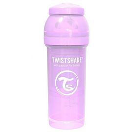 Пляшечка для годування Twistshake антиколькова 260 мл, лавандова (69866)