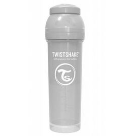 Бутылочка для кормления Twistshake антиколиковая 330 мл, серая (69875)