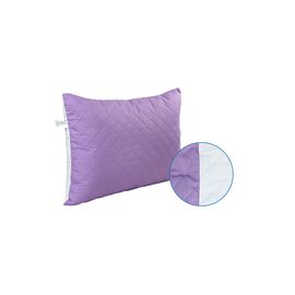 Подушка Руно Силіконова стеганная бузкова 50х70 см (310.52СУ_Бузковий)