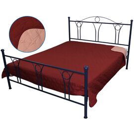 Покрывало Руно Звезда бордовое 212x240 см (329.52У_ББ зірка)