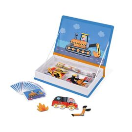 Развивающая игрушка Janod Магнитная книга Транспорт (J02715)