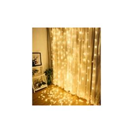Гирлянда BPNY штора с пультом White 320 LED, 3Мх3М, 3АА, 19,2W (116007)