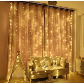 Гирлянда BPNY штора, тепло-белый цвет, 240 LED, 3Мх2М, 220V, 14,4W (116016)