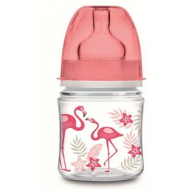 Бутылочка для кормления Canpol babies с широким горлышком антиколиковая Jungle, коралловая, 120 мл (35/226_cor)