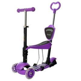 Самокат iTrike Maxi 5 в 1 фиолетовый (JR 3-026-K violet)