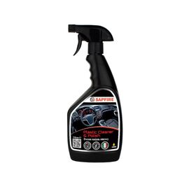 Автополироль SAPFIRE Plastic Cleaner Polish - лимон 710мл (002838)
