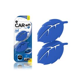 Ароматизатор для автомобіля Aroma Car Leaf 3D Mini - New Car (831358)