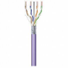 Кабель сетевой Kingda UTP 305м, cat 5e, CU, 4 pairs, 24AWG, LSZH, violet (KDUT8001-LSZH)