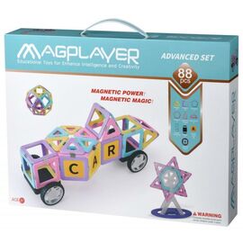 Конструктор Magplayer магнитный набор 88 эл. (MPH2-88)