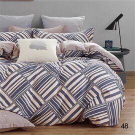 Постельное белье Isleep двуспальный Сатин Twill 49 (49_dv_Isleep)