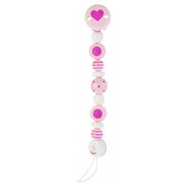 Клипса для пустышек Heimess Розовые полосы (732420)