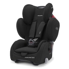 Автокресло Recaro Young Sport Hero Core Deep Black (88014250050)