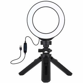 Набор блогера Puluz Ring USB LED lamp PKT3058B 4.7" + tripod 12 см (PKT3058B)