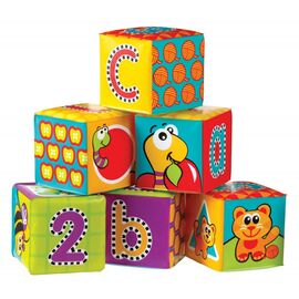 Игрушка для ванной Playgro Кубики для воды Алфавит (25237)