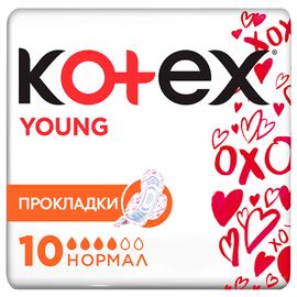 Гигиенические прокладки Kotex Young Normal 10 шт. (5029053542881)