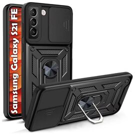Чохол до моб. телефона BeCover Military Samsung Galaxy S21 FE SM-G990 Black (707364)