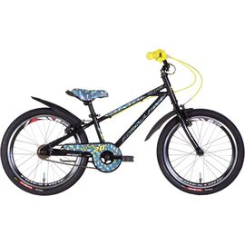 Велосипед Formula 20" Active рама-10" 2022 Black (OPS-FRK-20-164)