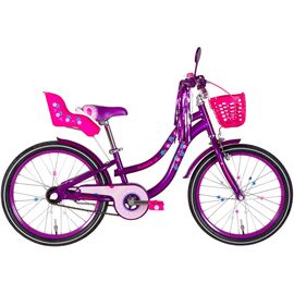 Велосипед Formula 20" Flower Premium рама-10" 2022 Violet (OPS-FRK-20-174)