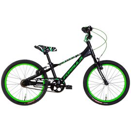 Велосипед Formula 20" Slim рама-10" 2022 Black/Green (OPS-FRK-20-185)