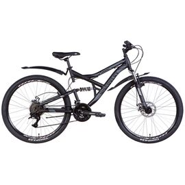 Велосипед Discovery 26" Canyon AM2 DD рама-17,5" 2022 Black/Grey (OPS-DIS-26-444)