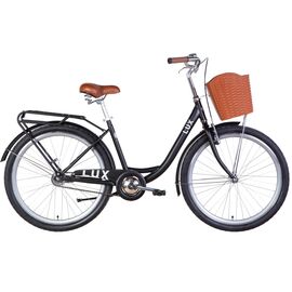Велосипед Дорожник 26" LUX рама-17" 2022 Black (OPS-D-26-183)