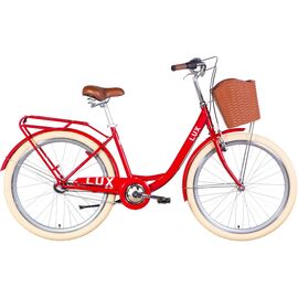 Велосипед Дорожник 26" LUX Planet рама-17" 2022 Dark Grey (OPS-D-26-216)