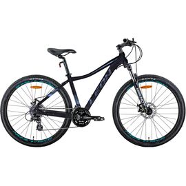 Велосипед Leon 27.5" XC-LADY AM Hydraulic Lock Out DD рама-16,5" 2022 Black/Lilac (OPS-LN-27.5-161)