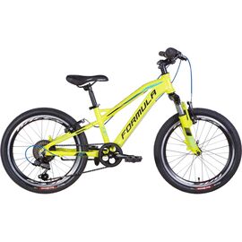 Велосипед Formula 20" BlackWood AM Vbr рама-11,5" 2022 Yellow (OPS-FR-20-086)