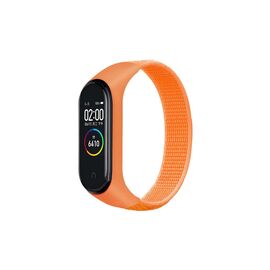 Ремешок для фитнес браслета BeCover Nylon Style для Xiaomi Mi Smart Band 5/6 Orange (705427)