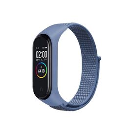Ремінець до фітнес браслета BeCover Nylon Style для Xiaomi Mi Smart Band 7 Blue (707657)