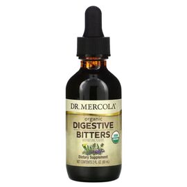 Травы Dr. Mercola Экстракт горьких трав, Organic Digestive Bitters with Natural Flavors, 60 мл ( (MCL-03358)