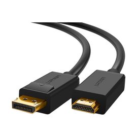 Кабель мультимедийный DisplayPort M to HDMI 2.0m v1.4, DP101 Ugreen (10202)