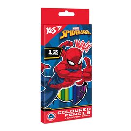 Олівці кольорові Yes Marvel.Spiderman 12 кольорів (290667)