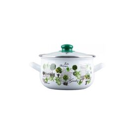 Кастрюля Gusto "Акварель" Premium 24 см 5,7 л (GT-T-224-W)