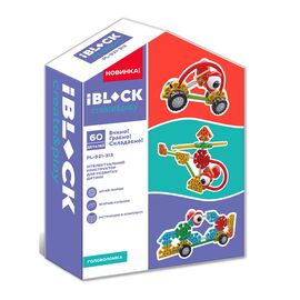 Конструктор iBlock Create&Play 60 деталей (PL-921-313)