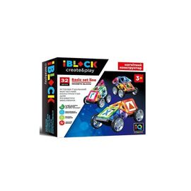 Конструктор iBlock Магнитный 32 детали (PL-920-02)