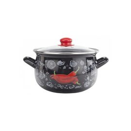 Кастрюля Gusto "Перчинка" 20 см 4,0 л (GT-T-120-P)