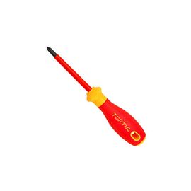 Отвертка Toptul диэлектрическая крестовая PH1x80мм (1000V) VDE Pro-Plus Series (FBEF0108V4)