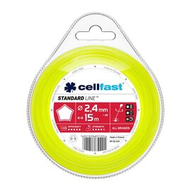 Жилка косильная Cellfast звезда, 2.4 x 15м (35-021)